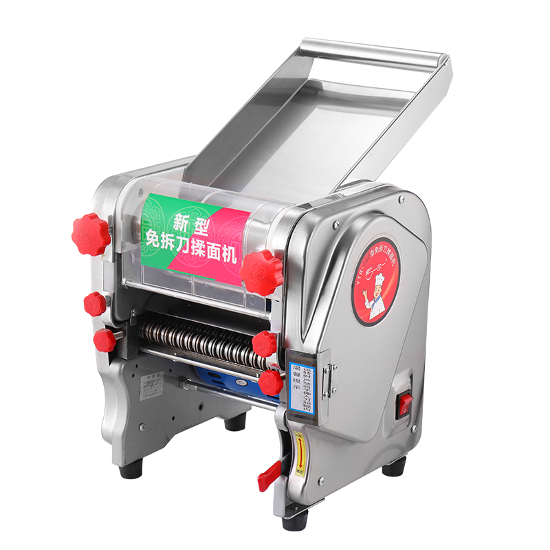 电动压面机面条机新型不锈钢小型家用商用揉面一体机饺子皮全自动