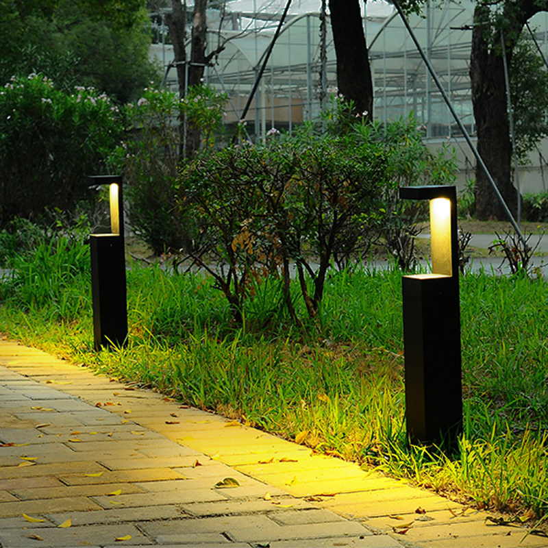 草坪灯led户外绿化防水花园别墅庭院灯室外方形景观灯景观庭院灯饰