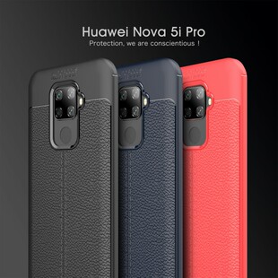 适用华为nova5z手机壳磨砂SPN一AL00保护硅胶套spnal00外壳huawei五Z软全包防摔防爆新品超薄皮纹散热男女款