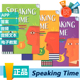 speaking time 1/2/3 级全套美国地道英语口语教材小学生英语9-12岁英语流利口语听说强化练习 英语模拟演讲英文听力教材