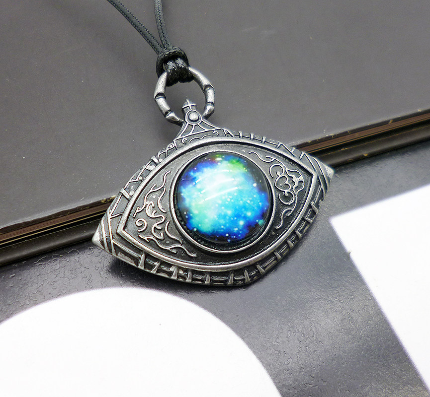 血源诅咒魔鬼之蓝眼 项链 bloodborne游戏周边饰品挂件男生日礼物