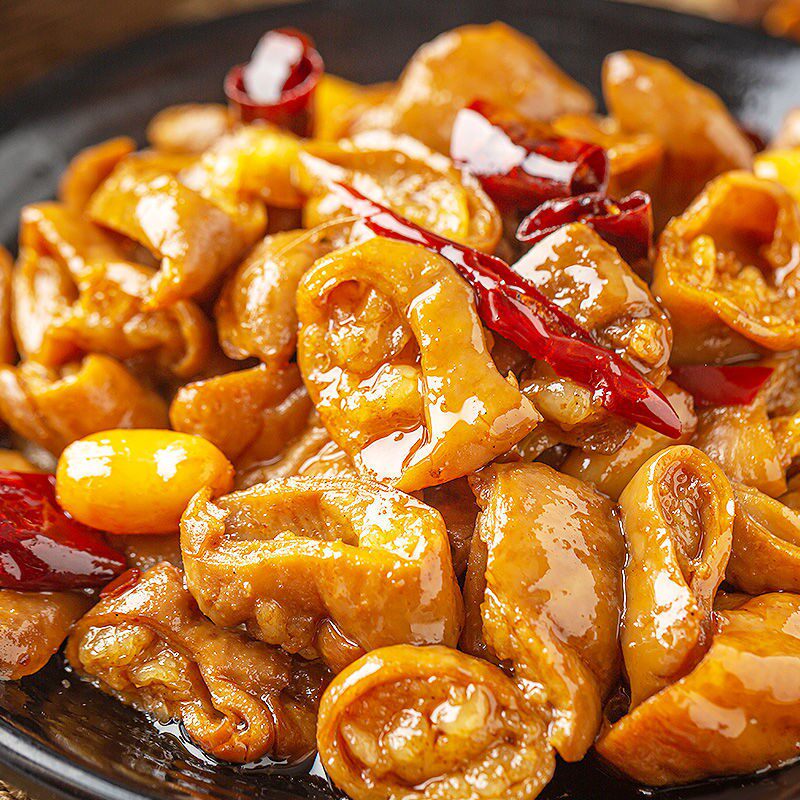 【半斤1罐】卤肥肠四川特产即食食小吃卤肉类熟食麻辣猪大肠