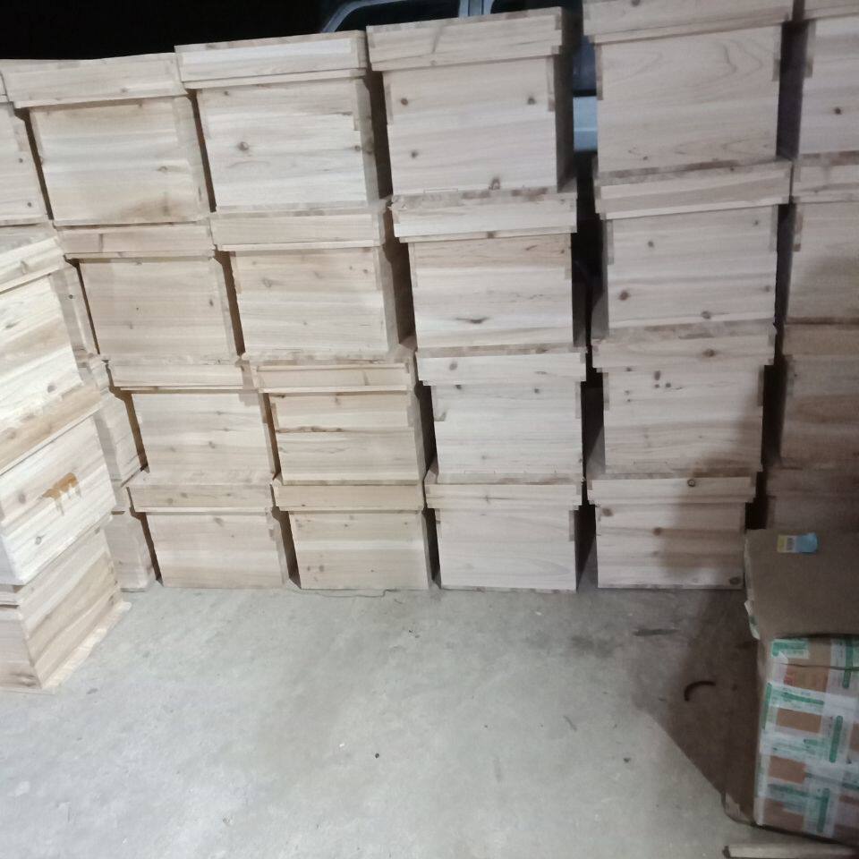 蜂箱中蜂箱蜜蜂箱七框蜂箱杉木蜂箱养蜂工具