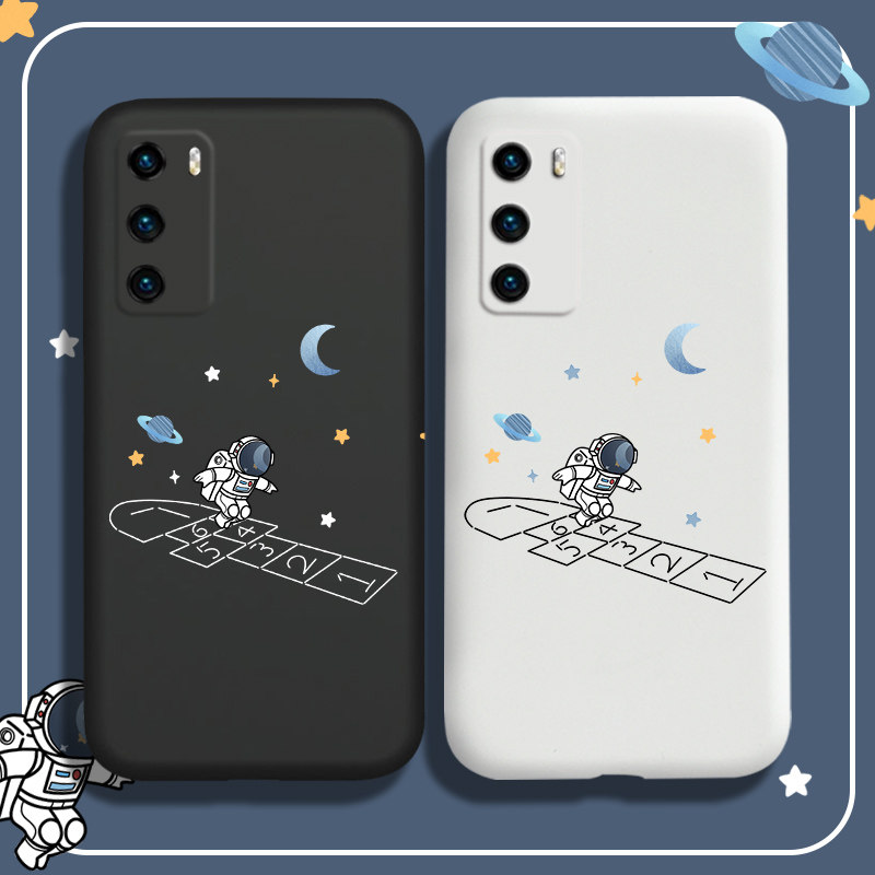 简约5pro个性20任意机型6太空人荣耀x10全包液态硅胶—手机保护套/壳