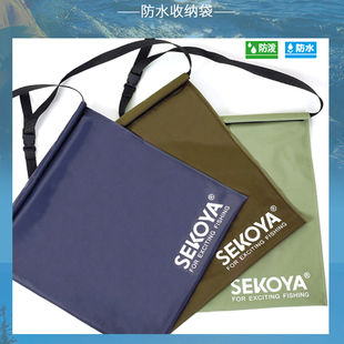 路亚涉水裤收纳袋钓鱼包渔具包防水收纳包钓鱼下水裤袋日本水叉包