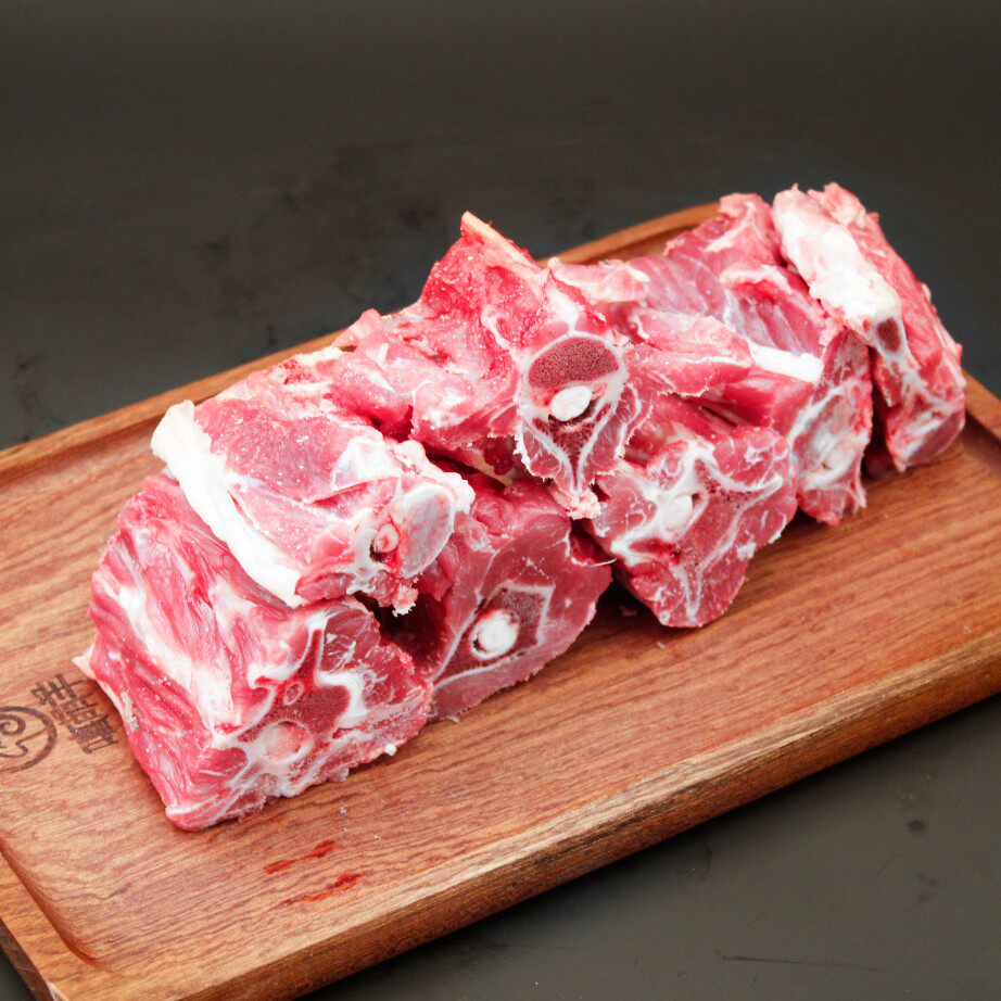 嘻萌羊羔羊蝎子羊脊骨羊龙骨内蒙古锡盟草原羊羊蝎子火锅2000克