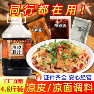 陕西风味凉皮凉粉凉面调料水麻酱辣椒油专香料粉用大料水调料商用