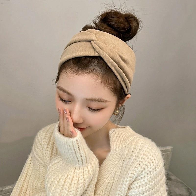 四季韩国气质护脑门发箍宽边发带女绑发抹额洗脸头套日常外戴发饰