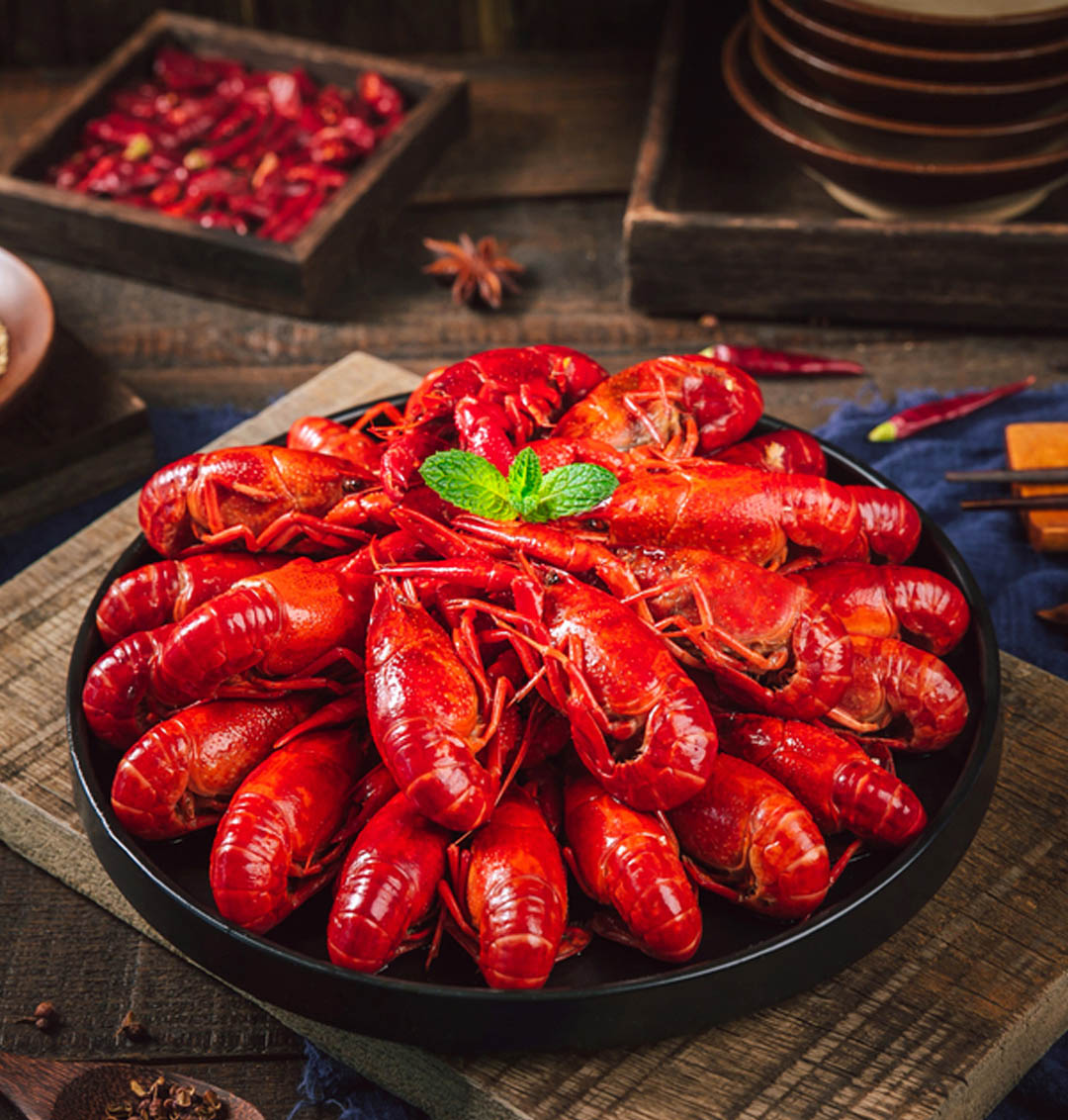 特价潜江小龙虾_【良菜到家】良仁麻辣小龙虾750gx2盒加热即方便4-6钱