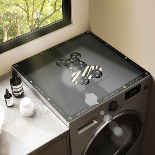 滚筒式全自动洗衣机防尘罩床头柜盖巾皮革垫子冰箱微波炉防水盖布