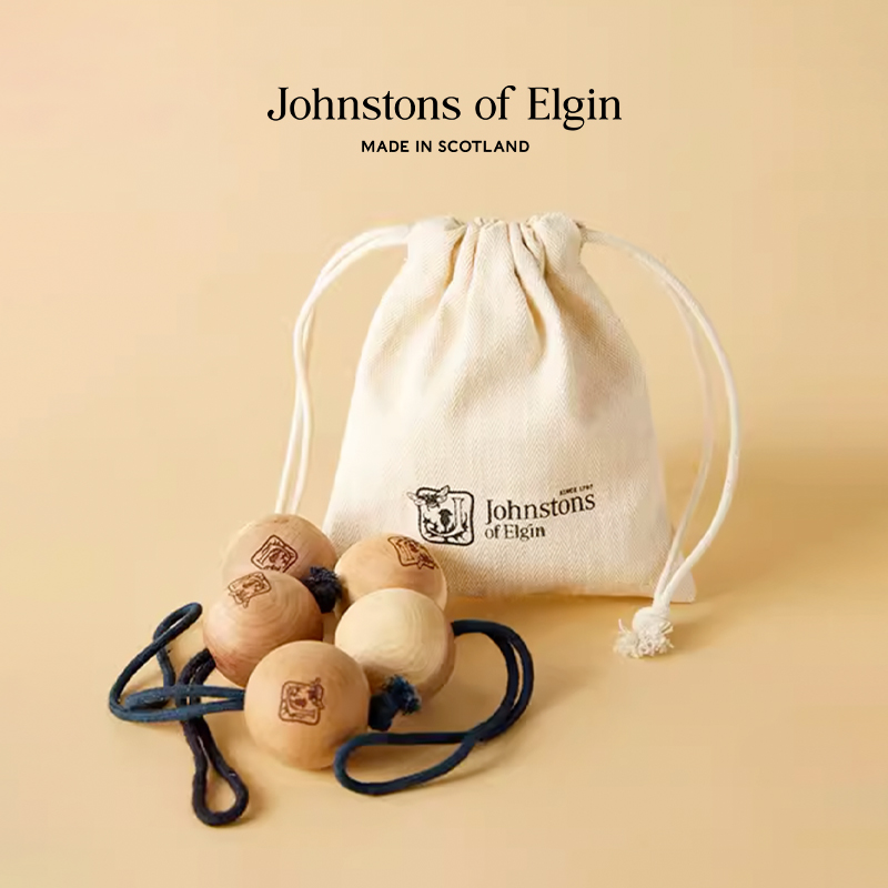 【羊绒护理】Johnstons of Elgin雪松球羊绒织物防蛀护理（袋）