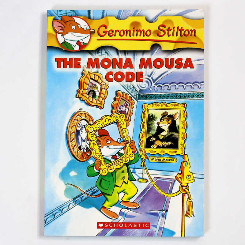 老鼠记者系列15 蒙娜丽鼠 英文原版 Geronimo Stilton #15 The Mona Mousa Code 全英文版进口原版英语书籍