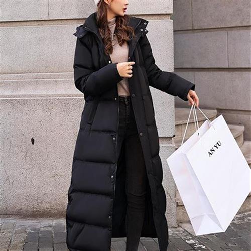 羽绒服2020年新款女超长款