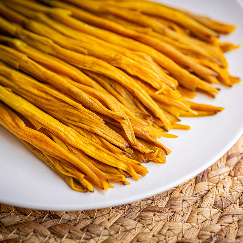 晨农 云南干黄花菜零添加烘干干货日晒土特产200g