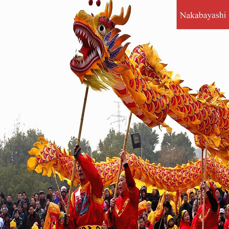 烫金道具社火舞龙龙灯金龙绸布龙醒狮醒狮北狮其他