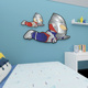 奥特曼卡通装饰贴画儿童房间布置创意挂画男孩卧室床头3d立体墙贴