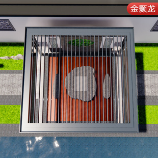 电动铝合金翻转h百叶凉亭可移动智能生态阳光房户外休闲遮阳棚厂