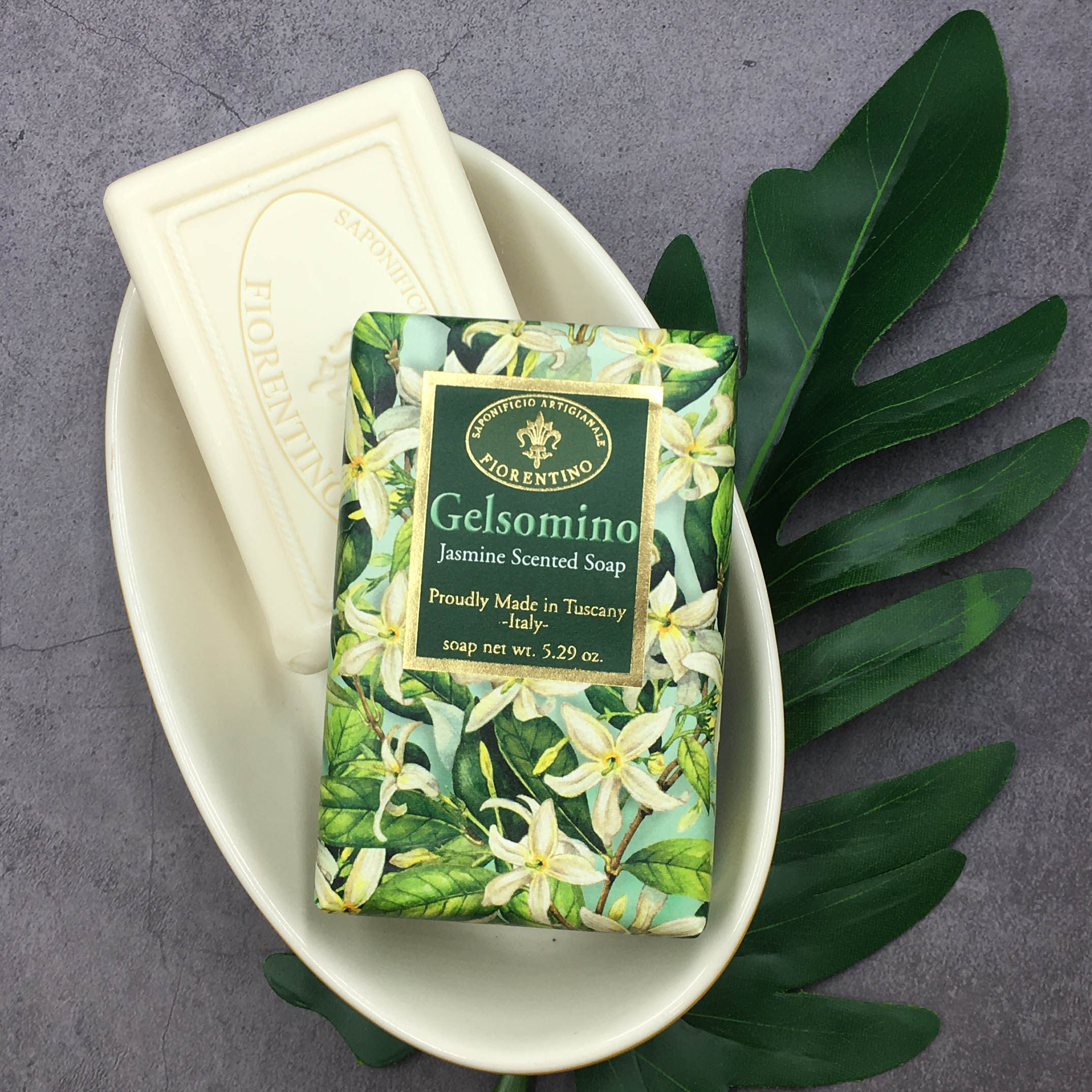 意大利进口菲罗诺茉莉花味香皂沐浴皂男士洗澡全身香味持久香型