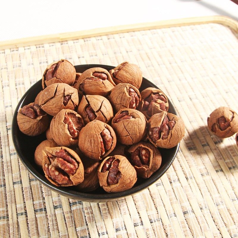 新货山核桃年货宁国小核桃大籽手剥小胡桃坚果炒货零食品小吃特产