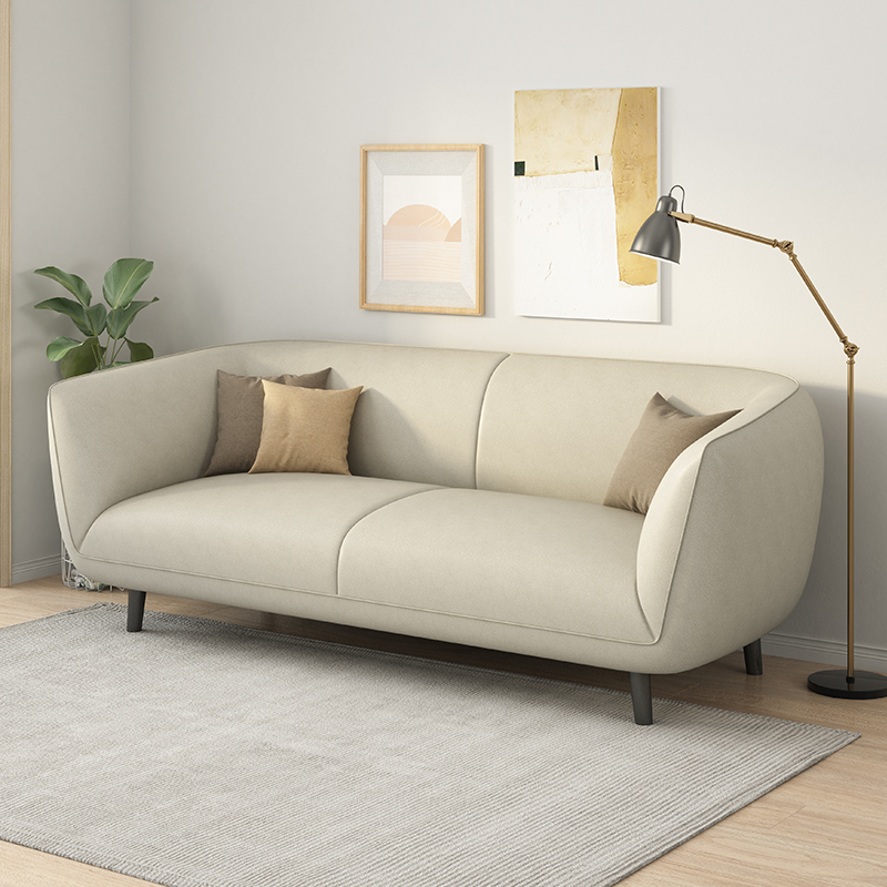 2022年新款科技布客厅小户型家用办公布艺沙发现代简约三人位家具