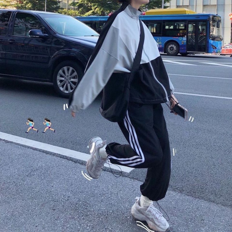 运动炸街套装女秋季宽松洋气复古减龄轻熟赫本港风休闲两件套chic|ruв категории плесень играть/Аниме/вокруг/cos/настольные игры, Косплей одежды/реквизит/услуги, Косплей женской одежды - от Buy2taobao.com для оказания профессиональной услуги покупки агента Taobao