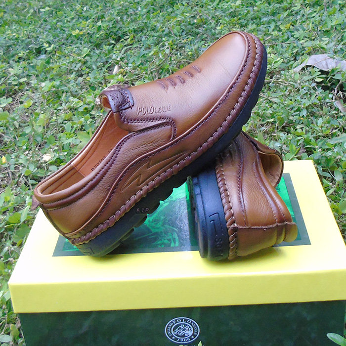 皇家皮匠保罗列高男鞋软底软皮男士超软功能休闲鞋舒适户外休闲鞋_不