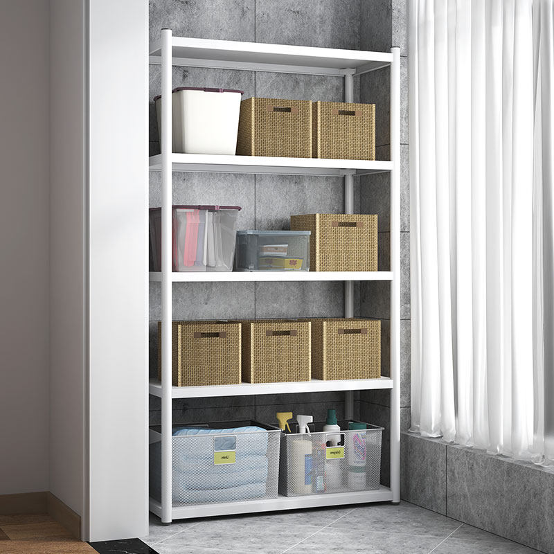 家用货架置物架多层落地阳台地下室储物架储物间铁架仓储仓库架子