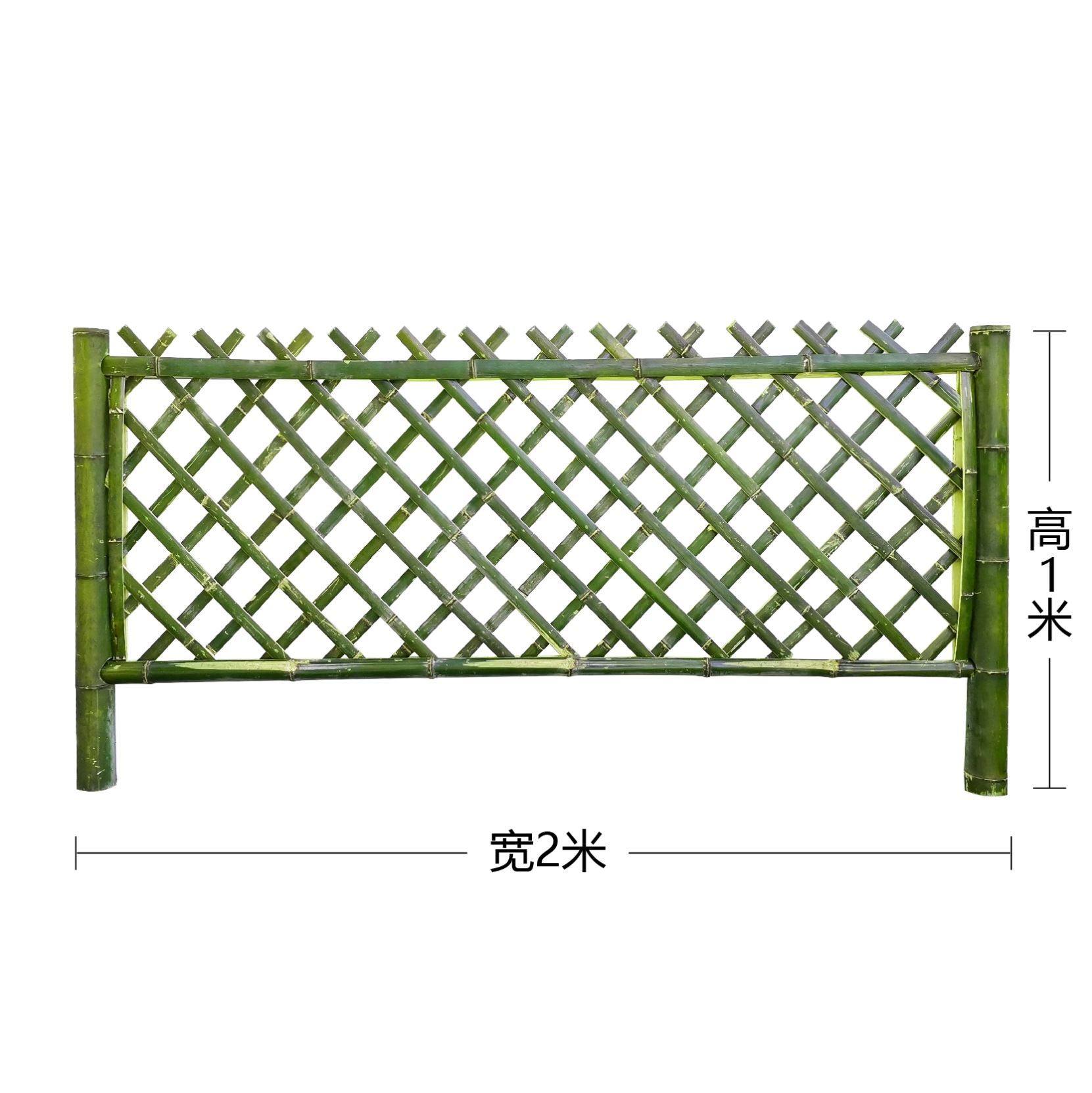 栅栏竹编制品围墙扎栏篱笆园艺围栏大型庭院大型篱笆