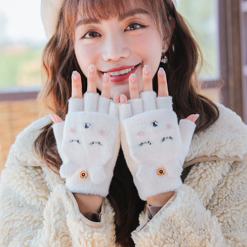 女生手套冬季好看的