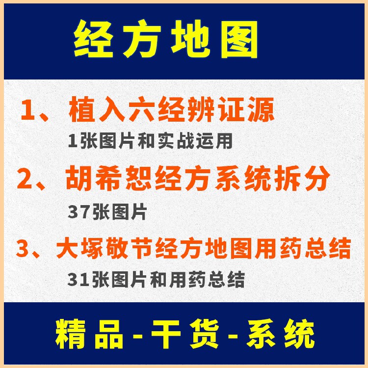大冢六经系统方系统胡希恕辨证用药植入总结敬节刻录盘个性化服务