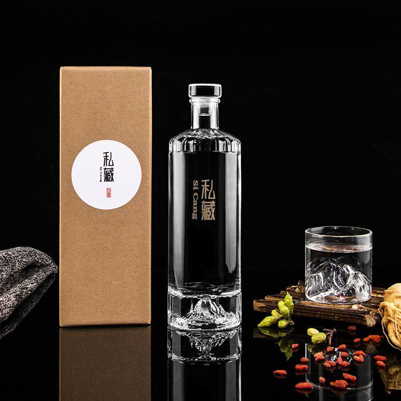 白酒包装盒酒箱高档密封纸盒酒瓶子原酒外包装箱盒子白酒盒复古.