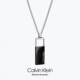 NECKLACE - 2019 CALVIN KLEIN HOLLOW KJ7RBP2001 - CK情侣项链