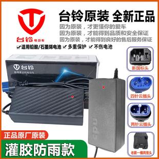 台铃电动车正品充电器48V60V72V38Ah84V32/96V20Ah原装专用云插头