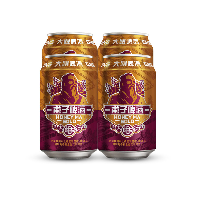 Dayue beer( GREAT LEAP BREWING ) 330ml*4 Refined wine Beerin the Liquor , Beer category - from Buy2taobao.com to provide professional Taobao agent buy service