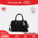 COACH/蔻驰官方 奥莱款女士单肩斜挎包手提包波士顿桶包CO963