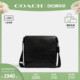 COACH/蔻驰官方 奥莱款HOUSTON邮差包中号男士皮质单肩斜挎包4006