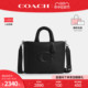 COACH/蔻驰官方 奥莱款女士大C logo单肩手提包托特包CP095