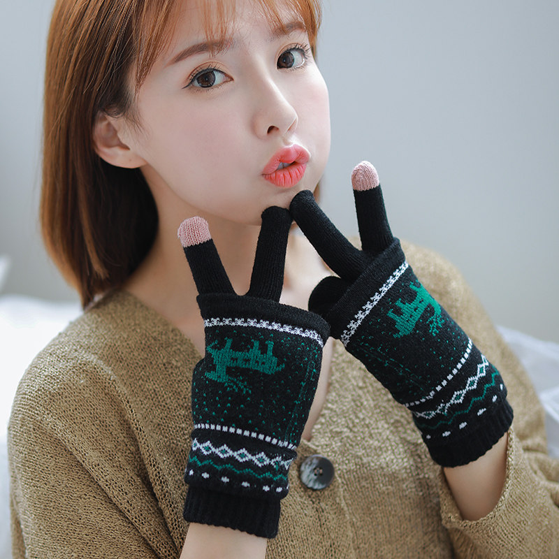 女生手套冬季骑车