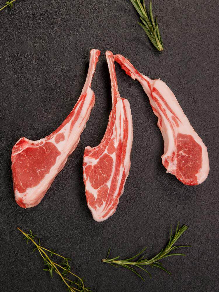 西捷进口法式羊排冷冻法切烤肉新鲜食材生战斧小羊扒羔羊排烧烤