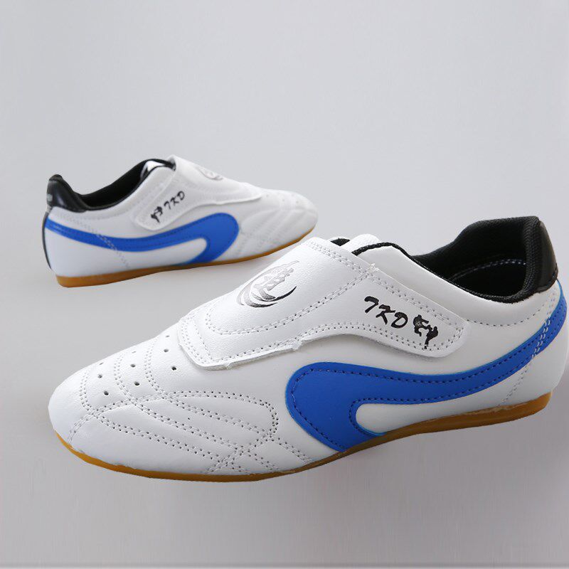 空手道跆拳道鞋儿童男轻便竞技武功训练牛筋女童跆拳道鞋