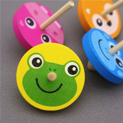 陀螺玩具 儿童 男孩子_5个装小陀螺 手动旋转陀螺幼儿园教具小玩意