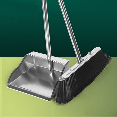 铁扫把铁扫帚硬毛扫地畚斗单个