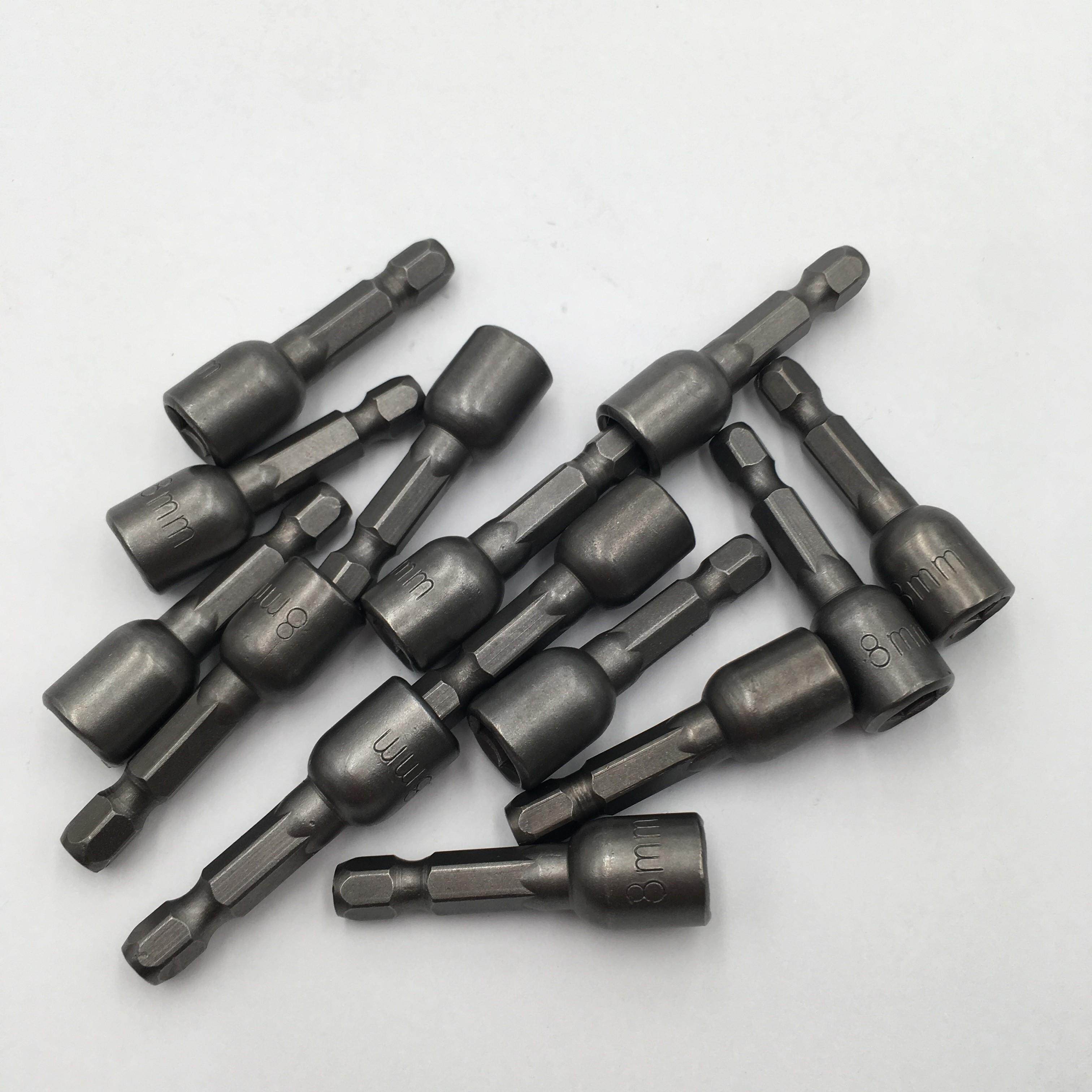 强磁10mm批头套头加长钻尾六角风批电钻丝手6角套筒