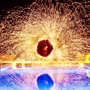 情人节礼物送男女朋友新年礼物甩花非烟花烟火抖音同款创意浪漫