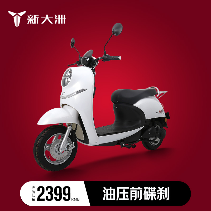 新大洲parray电动车 60v20ah铅酸成人电摩代步电动轻便摩托车 e1