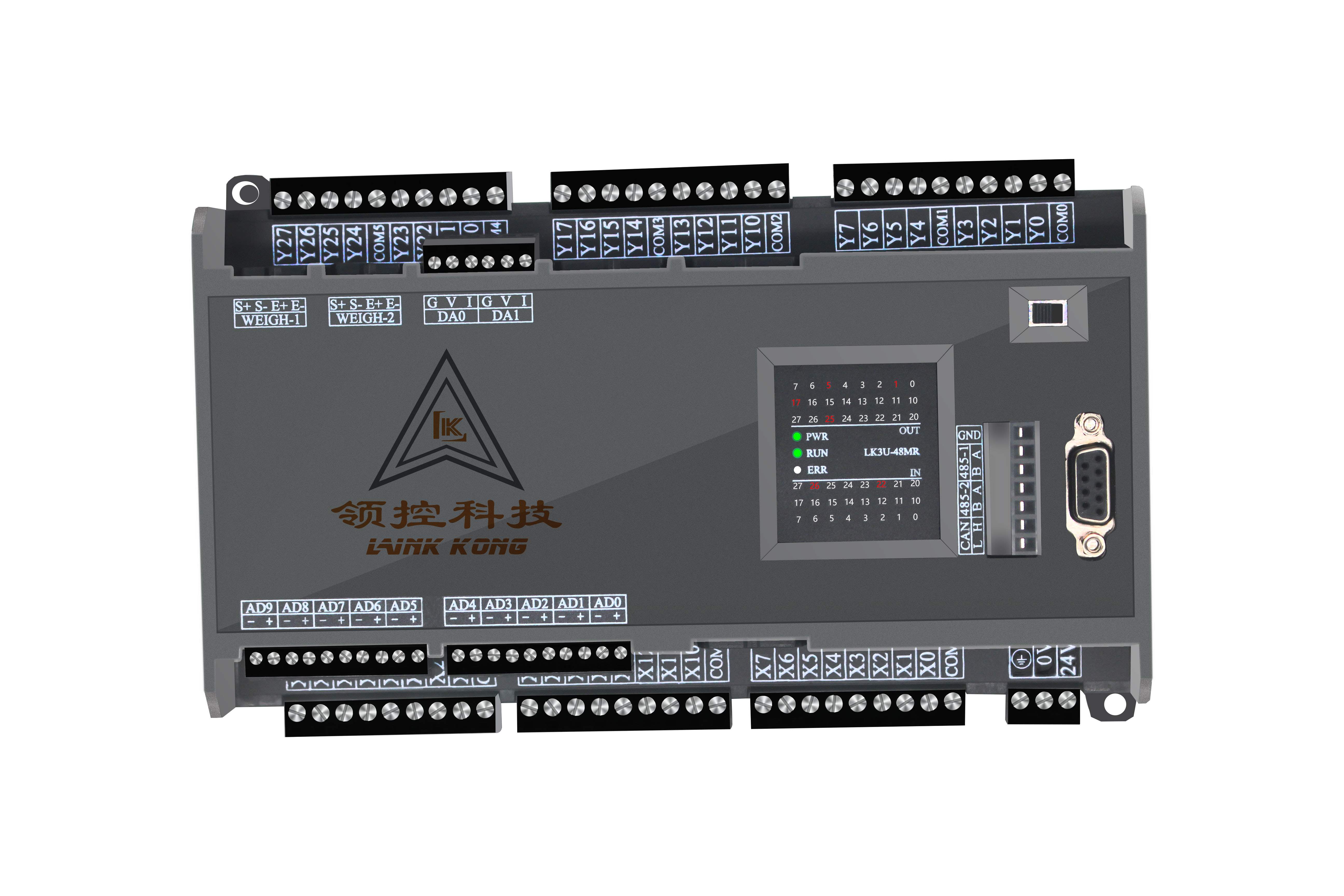 国产plc工控fx2nfx3uplc控制器脉冲模拟温度称重plc
