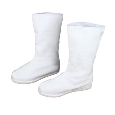 靴子男女同款千层底古风明制翘头履内复古中筒皂靴官靴汉服