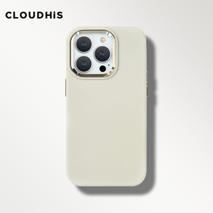 CLOUDHIS新款夏天莫兰迪液态硅胶适用苹果14手机壳13保护套iphone15全包pro软壳max高级感12防摔小红书男女