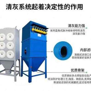 厂促促保央业尘保J除尘器冲式耐高温环工除脉奢锅炉设备中集布袋