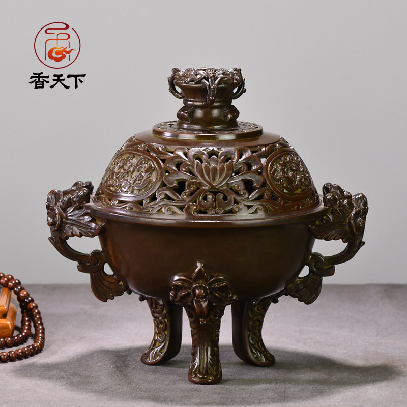 新品优惠券300元东方香天下 金全福 富贵满菊 纯铜